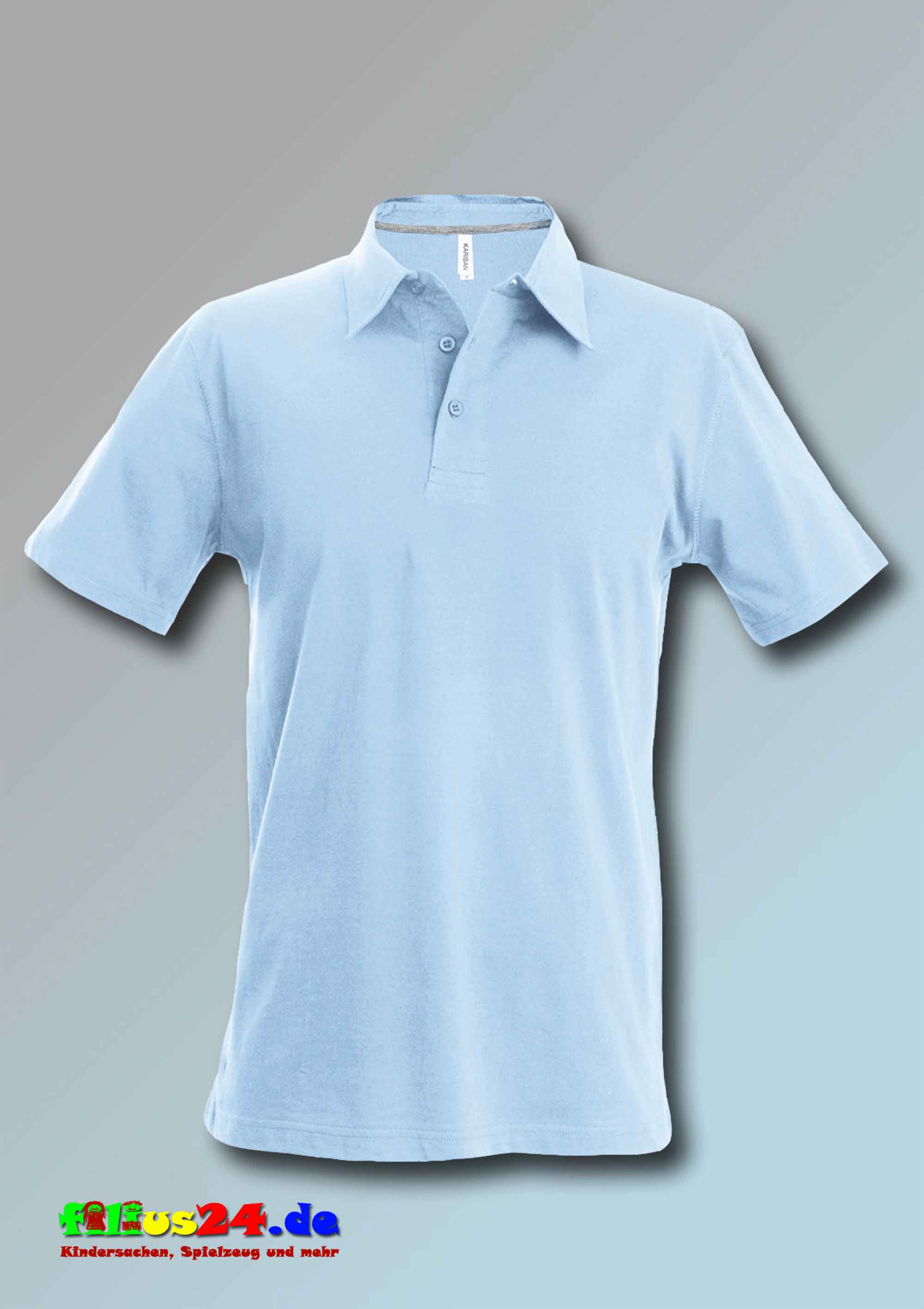 Camisa polo manga corta para niños KARIBAN lisa en 6 colores y 5 tallas 4 a 14 años - Imagen 12 de 13