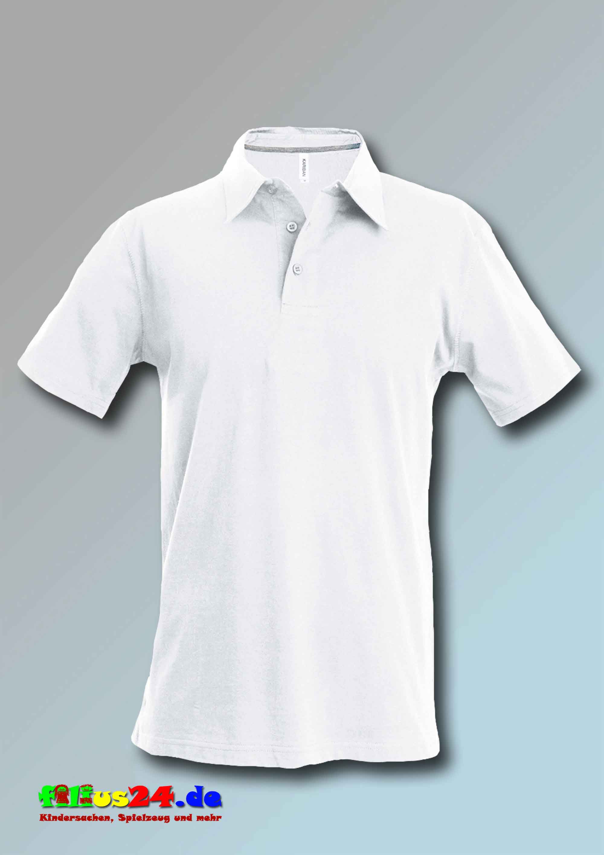 Camisa polo manga corta para niños KARIBAN lisa en 6 colores y 5 tallas 4 a 14 años - Imagen 13 de 13