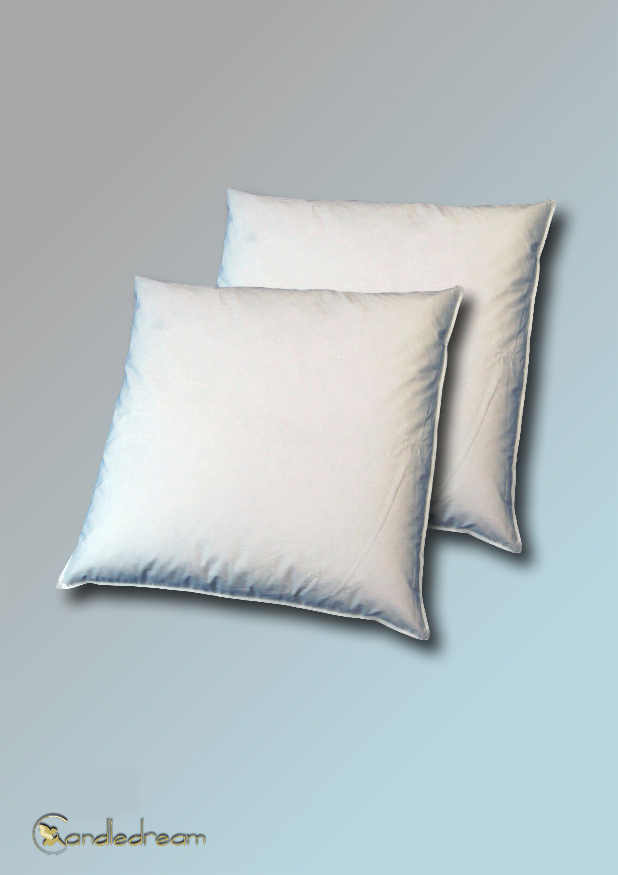 Almohada 80 x 80 cm 85% plumas 15% plumón almohada plumón 1000 g a 3000 g - Imagen 2 de 4