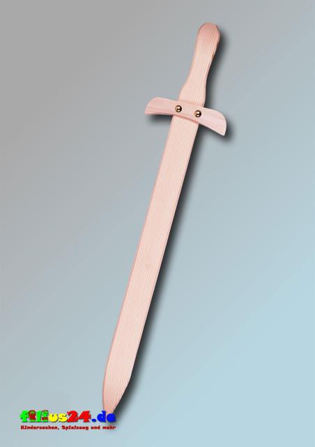 Ritter Schwert aus Holz Kinderschwert Fasching 60 cm Schwerter mit Nieten