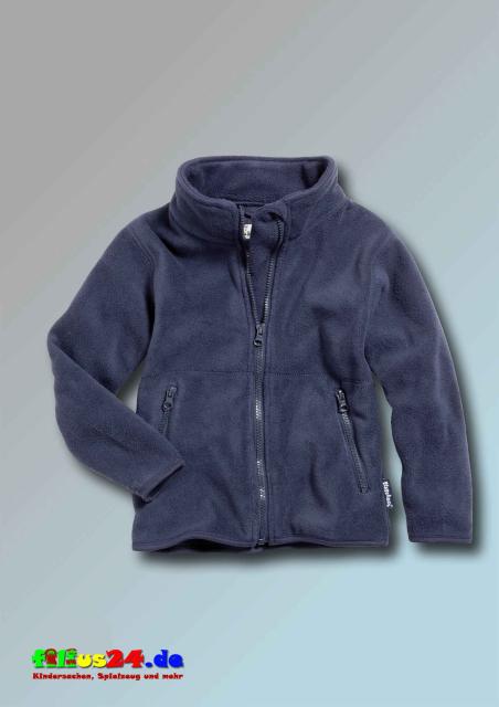 Playshoes Kinder Fleece Jacke langarm in Farbe marine Größen 80 bis 140