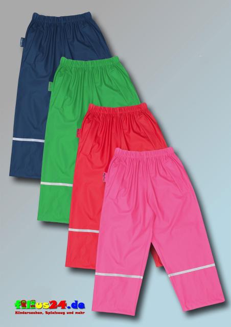 Playshoes Regenhose Matschhose Spielhose wasserdicht winddicht Reflektorstreifen